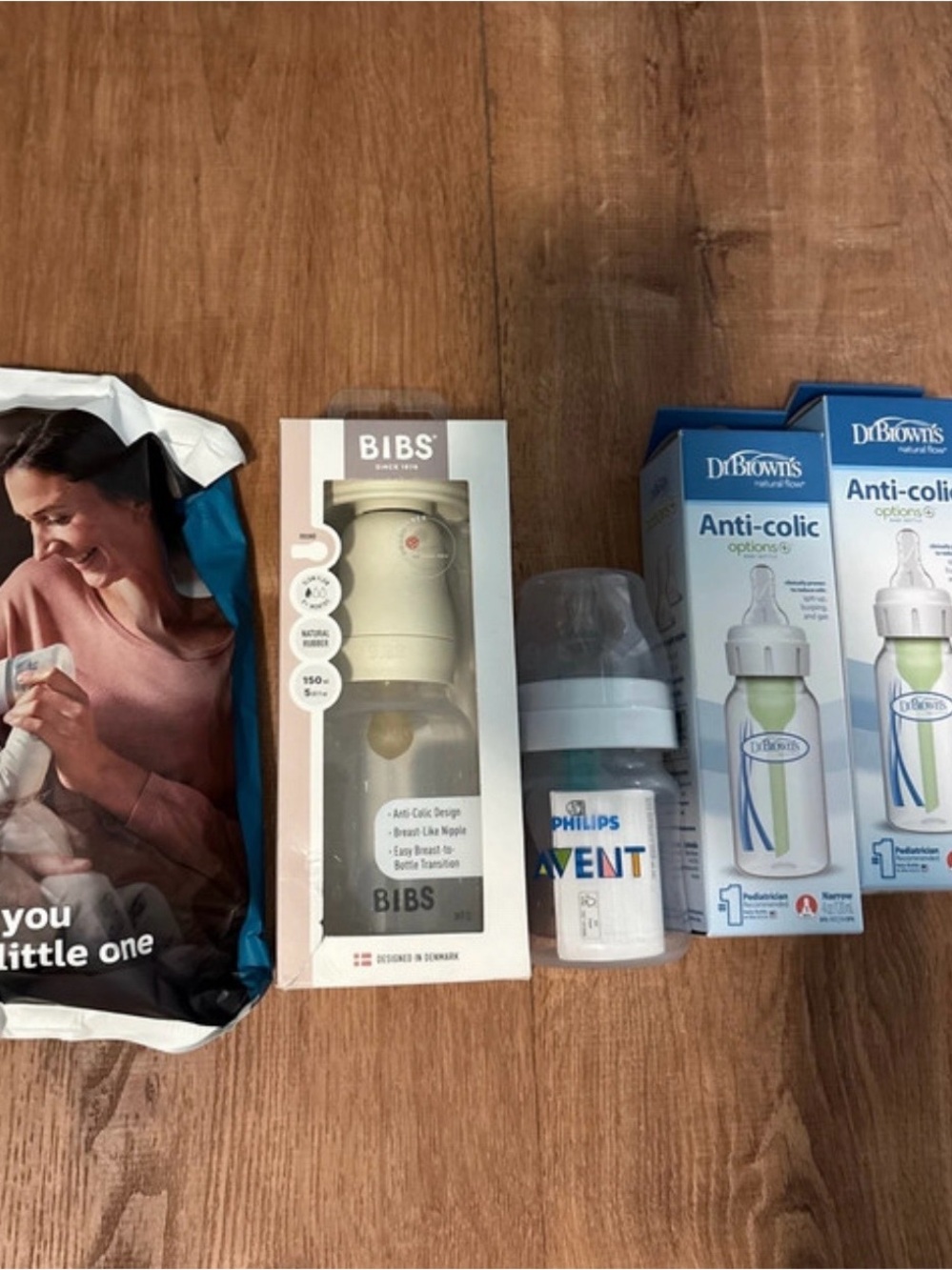 5 Brand New Bottles